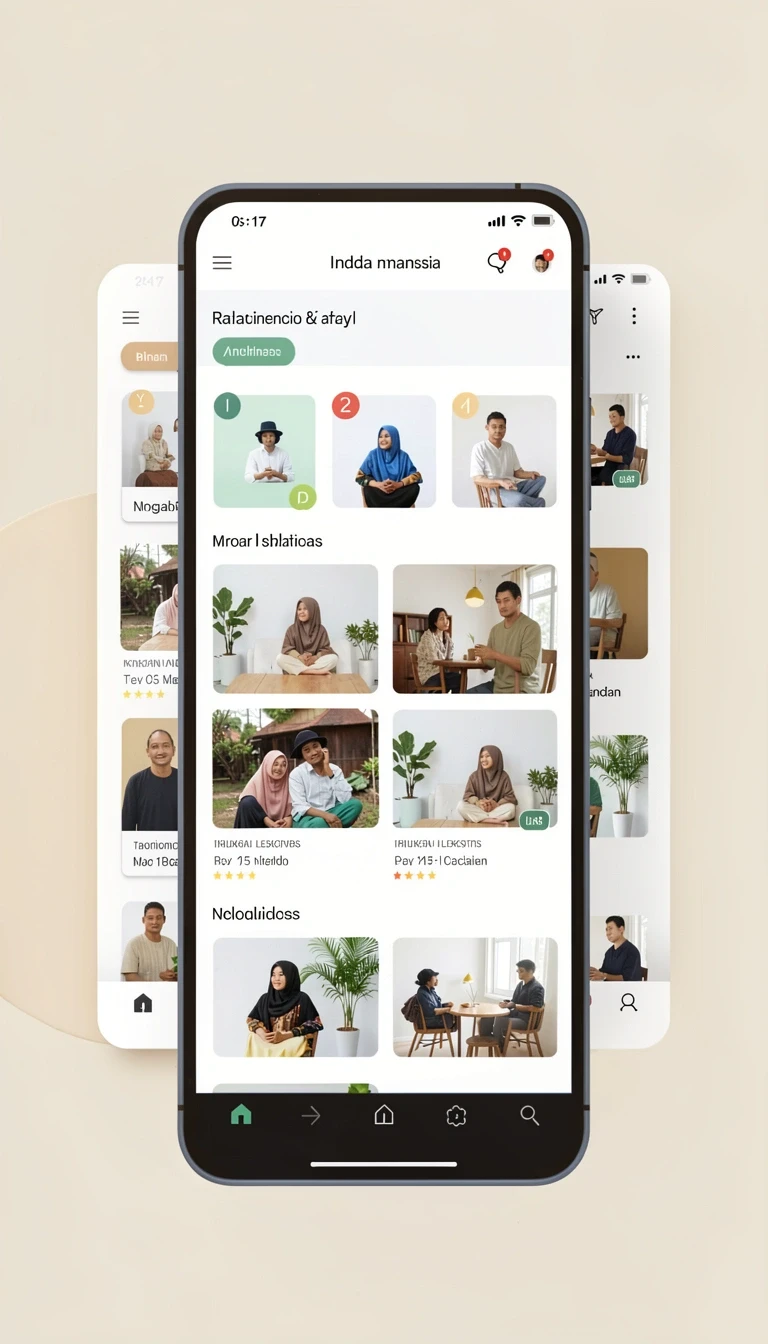 Galeri pratinjau visual 700q build APK resmi terbaru